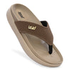 Leaf heel pain comfort slippers for women Beige