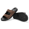 Leaf Compression Max Heel pain and swelling care Slippers High Compression Double Strap | Unisex Brown