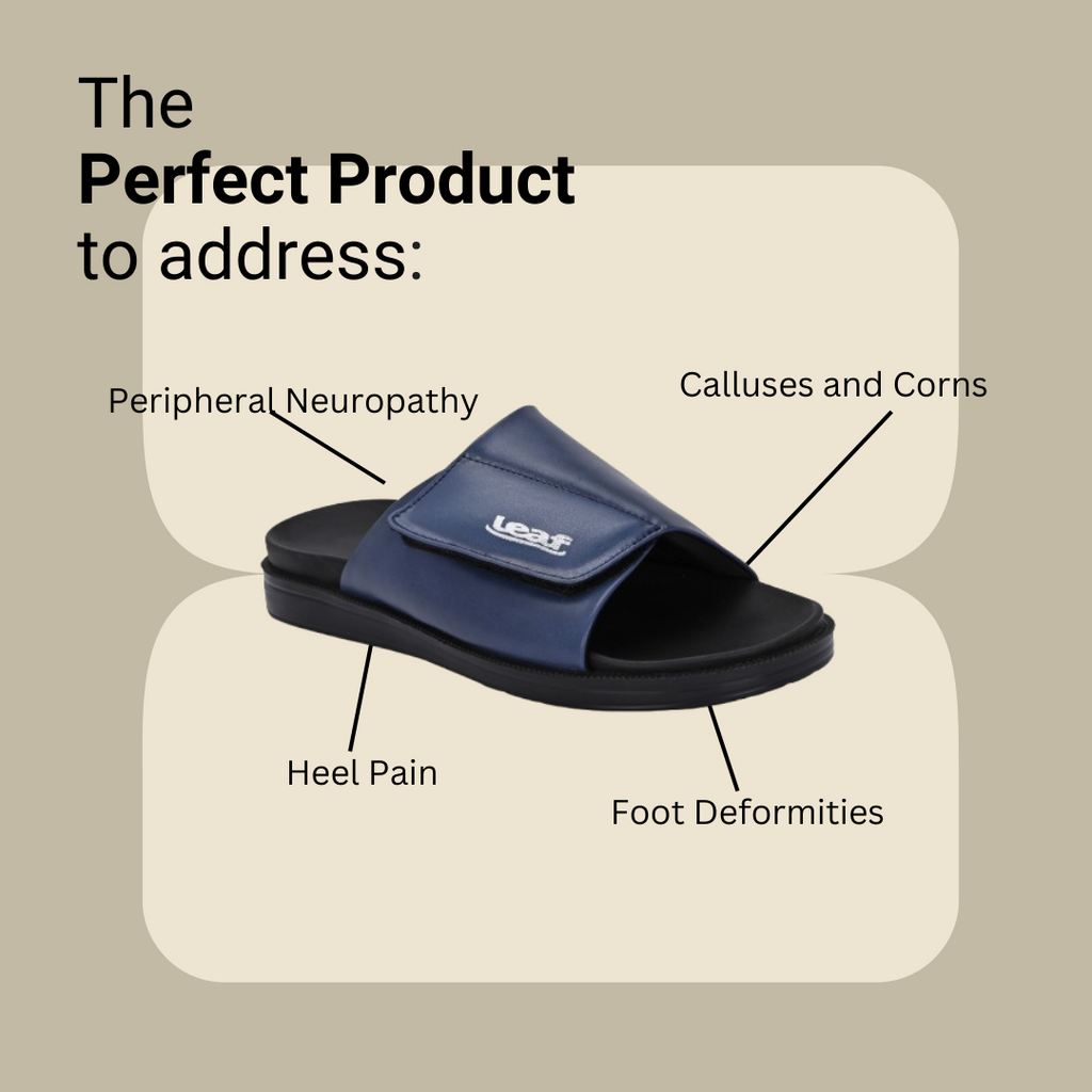 Diabetic Cushion care Anti-Friction Slippers | Unisex