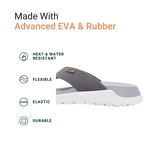 Heel pain and swelling care Slippers | Unisex Grey