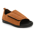 Diabetic Comfy-Pro Buddy Sandal for reduction of burning and loss of sensation. 1 Strap Brown