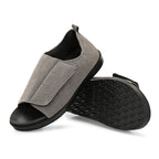 Diabetic Comfy-Pro Buddy Sandal for reduction of burning and loss of sensation. 1 Strap Grey