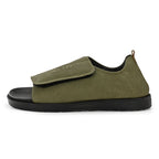 Diabetic Comfy-Pro Buddy Sandal for reduction of burning and loss of sensation. 1 Strap Olive