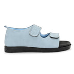 Diabetic Comfy-Pro Snow Sandal for reduction of burning and loss of sensation. 2 straps Blue