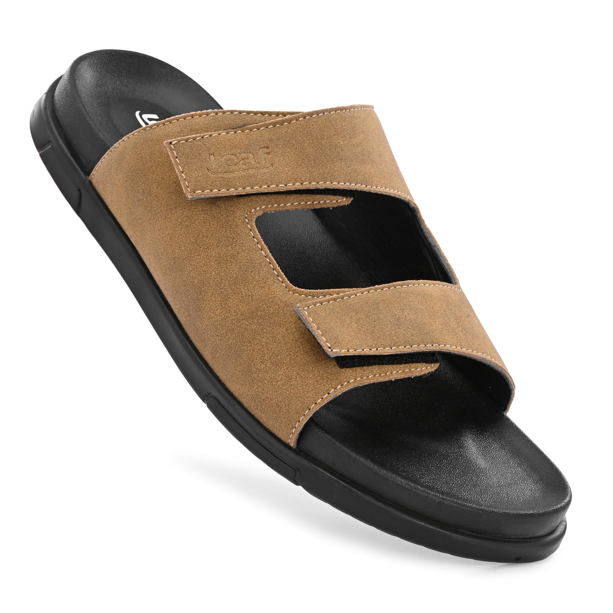 Leaf Compression Max Heel pain and swelling care Slippers High Compression Double Strap | Unisex Beige