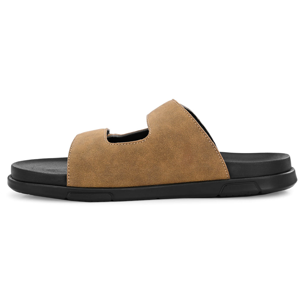 Leaf Compression Max Heel pain and swelling care Slippers High Compression Double Strap | Unisex Beige