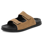 Leaf Compression Max Heel pain and swelling care Slippers High Compression Double Strap | Unisex Beige