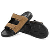 Leaf Compression Max Heel pain and swelling care Slippers High Compression Double Strap | Unisex Beige