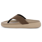 Leaf heel pain comfort slippers for women Beige