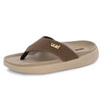 Leaf heel pain comfort slippers for women Beige