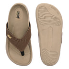 Leaf heel pain comfort slippers for women Beige