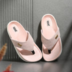 Leaf heel Pain comfort slippers for women Pink