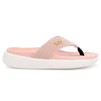 Leaf heel Pain comfort slippers for women Pink