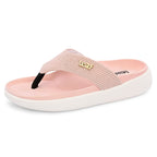 Leaf heel Pain comfort slippers for women Pink
