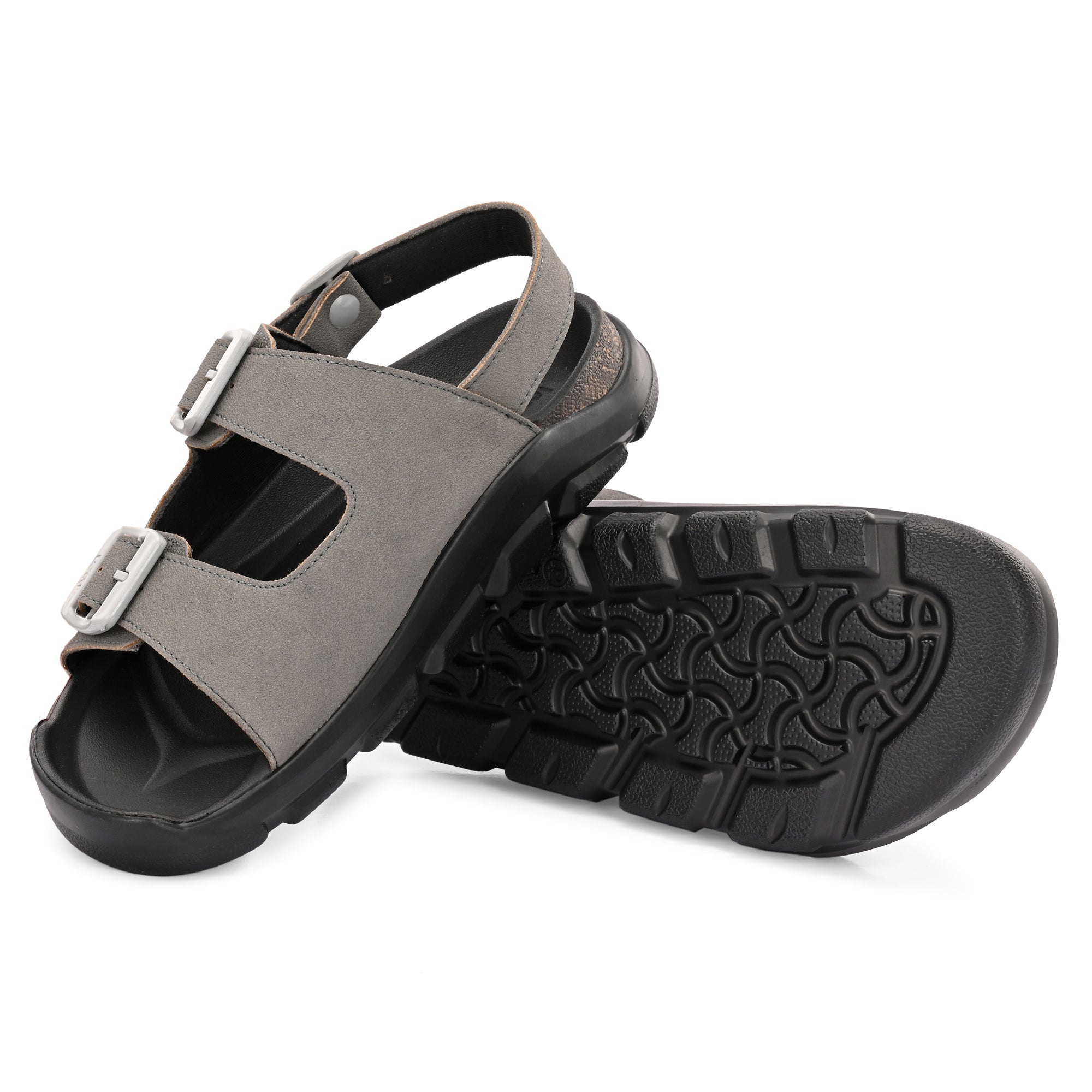 ArcHeaven Sandals For Knee and hip pain with neuropathic materials | Unisex Grey
