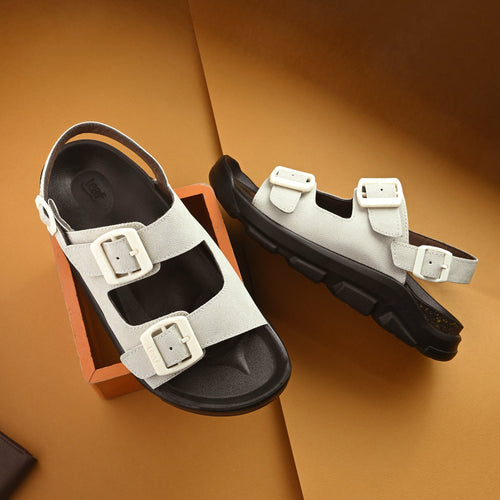 ArcHeaven Sandals For Knee and hip pain with neuropathic materials | Unisex Beige