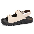 ArcHeaven Sandals For Knee and hip pain with neuropathic materials | Unisex Beige