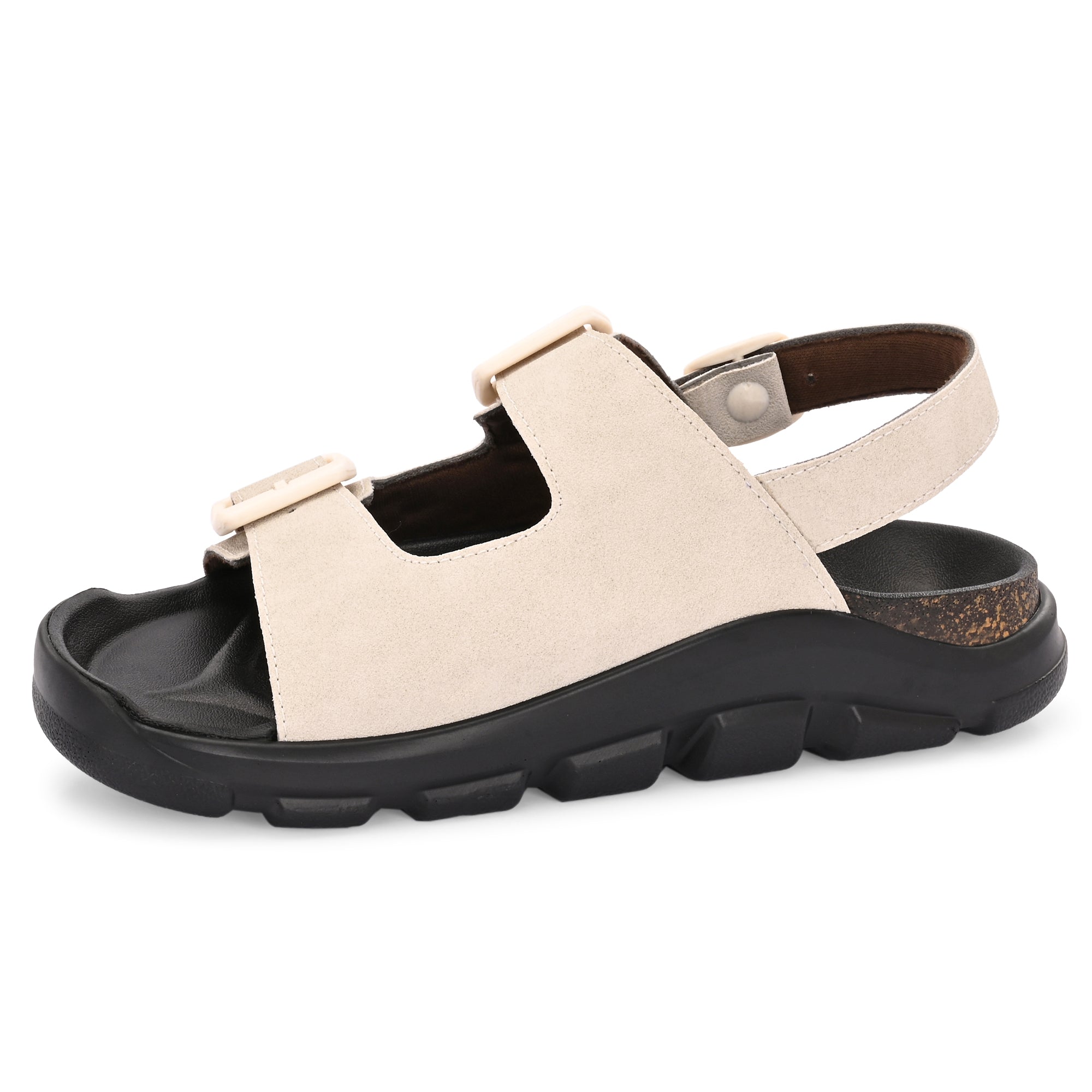 ArcHeaven Sandals For Knee and hip pain with neuropathic materials | Unisex Beige