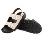ArcHeaven Sandals For Knee and hip pain with neuropathic materials | Unisex Beige