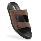 Leaf Compression Max Heel pain and swelling care Slippers High Compression Double Strap | Unisex Brown
