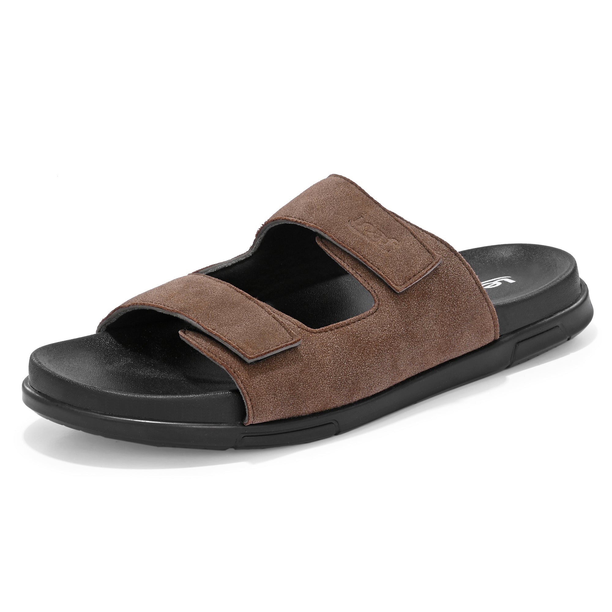 Leaf Compression Max Heel pain and swelling care Slippers High Compression Double Strap | Unisex Brown