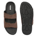 Leaf Compression Max Heel pain and swelling care Slippers High Compression Double Strap | Unisex Brown