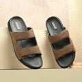 Leaf Compression Max Heel pain and swelling care Slippers High Compression Double Strap | Unisex Brown