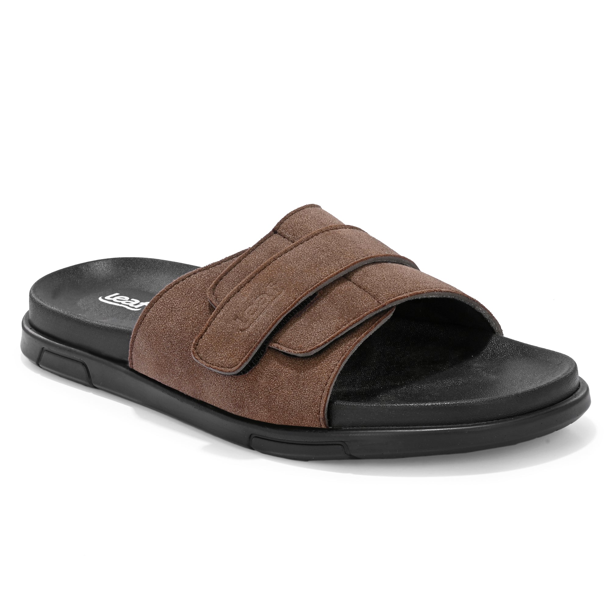 Leaf Compression Max Heel pain and swelling care Slippers High Compression Single Strap | Unisex Brown