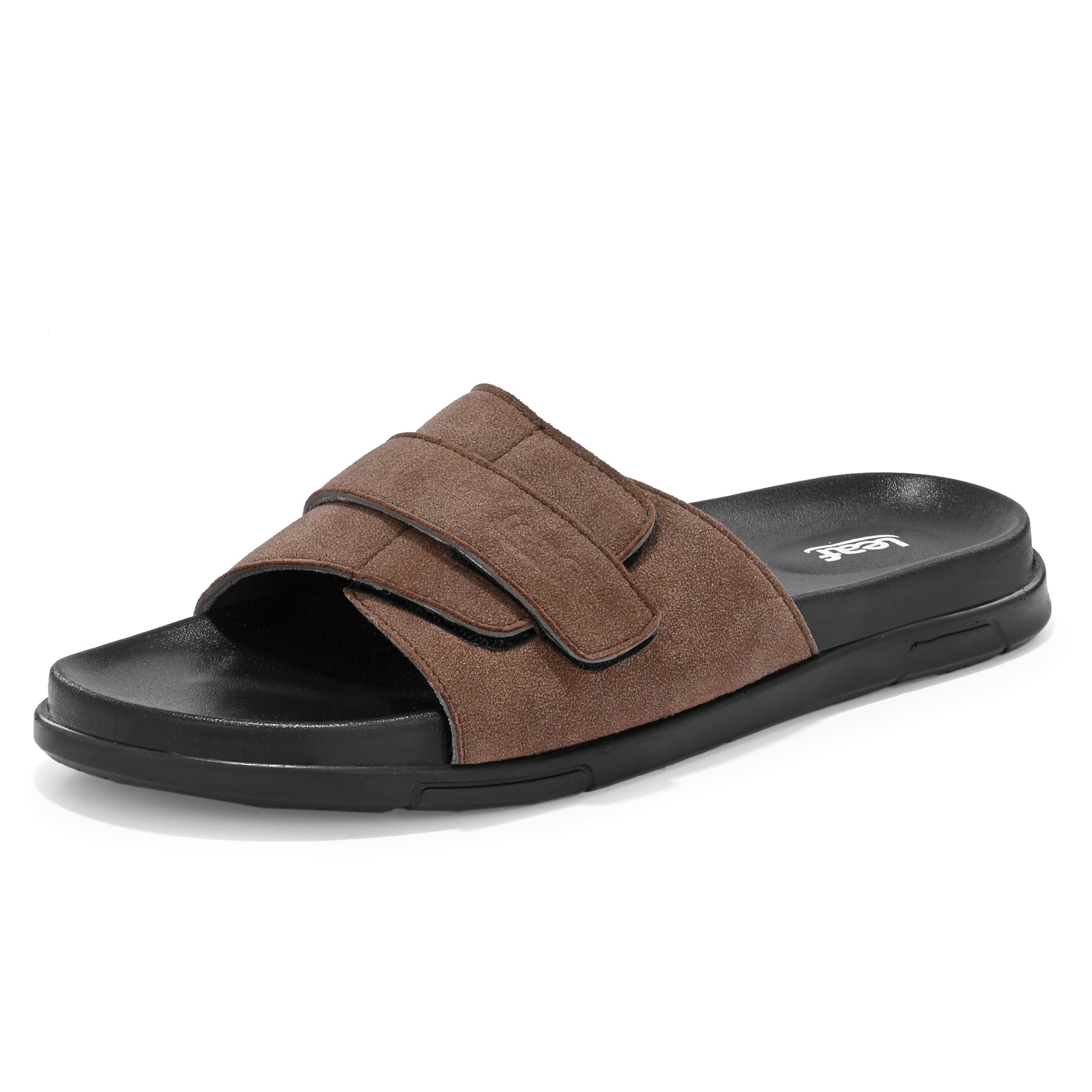 Leaf Compression Max Heel pain and swelling care Slippers High Compression Single Strap | Unisex Brown