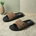 Leaf Compression Max Heel pain and swelling care Slippers High Compression Single Strap | Unisex Brown