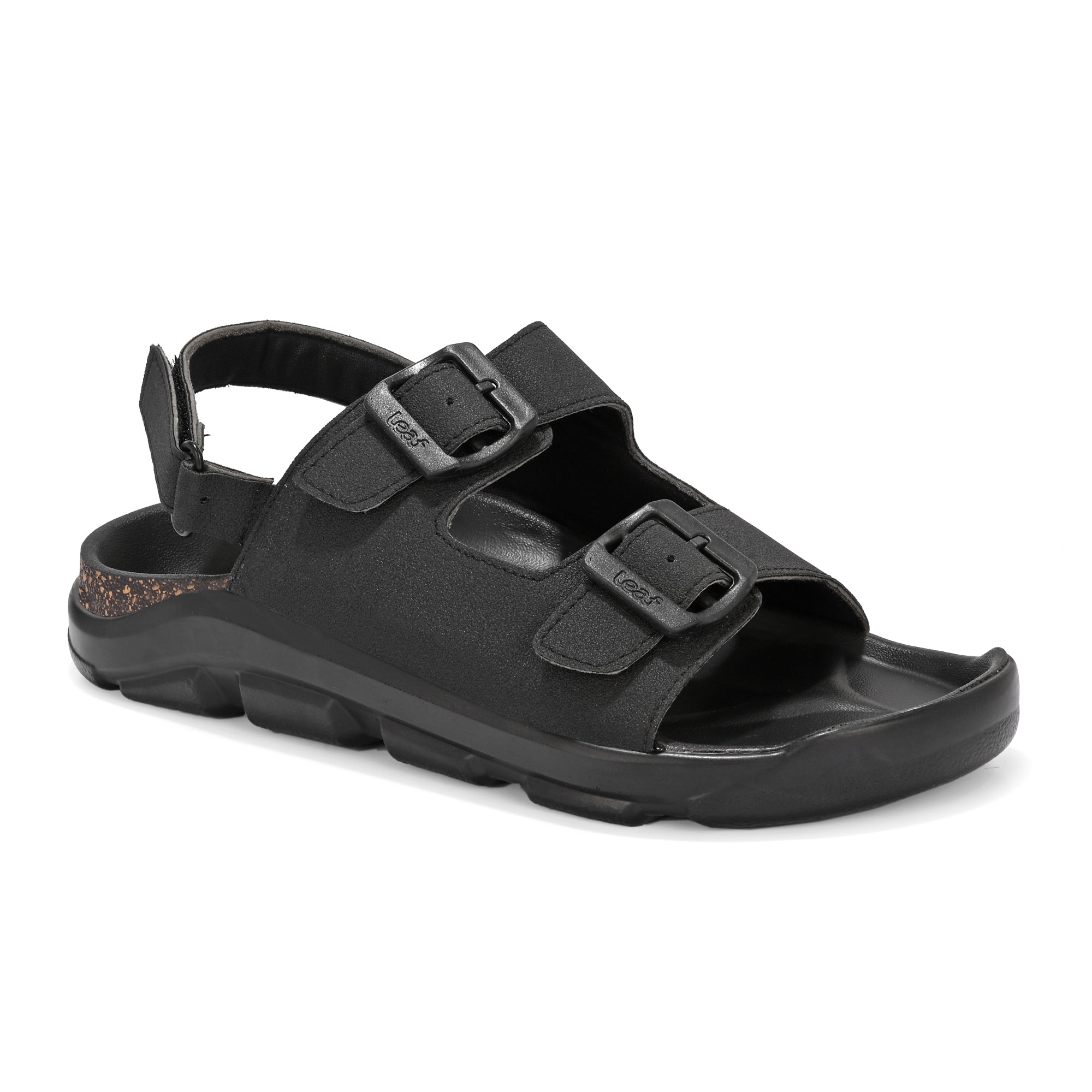 ArcHeaven Sandals For Knee and hip pain with neuropathic materials | Unisex Black