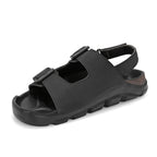 ArcHeaven Sandals For Knee and hip pain with neuropathic materials | Unisex Black