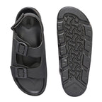 ArcHeaven Sandals For Knee and hip pain with neuropathic materials | Unisex Black